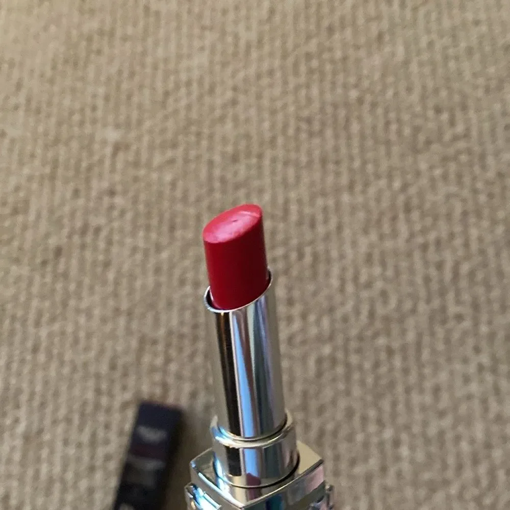 Dior Rouge Ultra Dior 999 Lipstick Luxe Bright Red Like New with Box Swatched